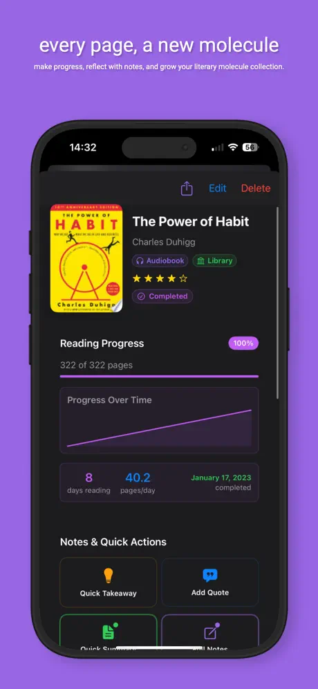 Moleculist 个人生活追踪与整理应用截图