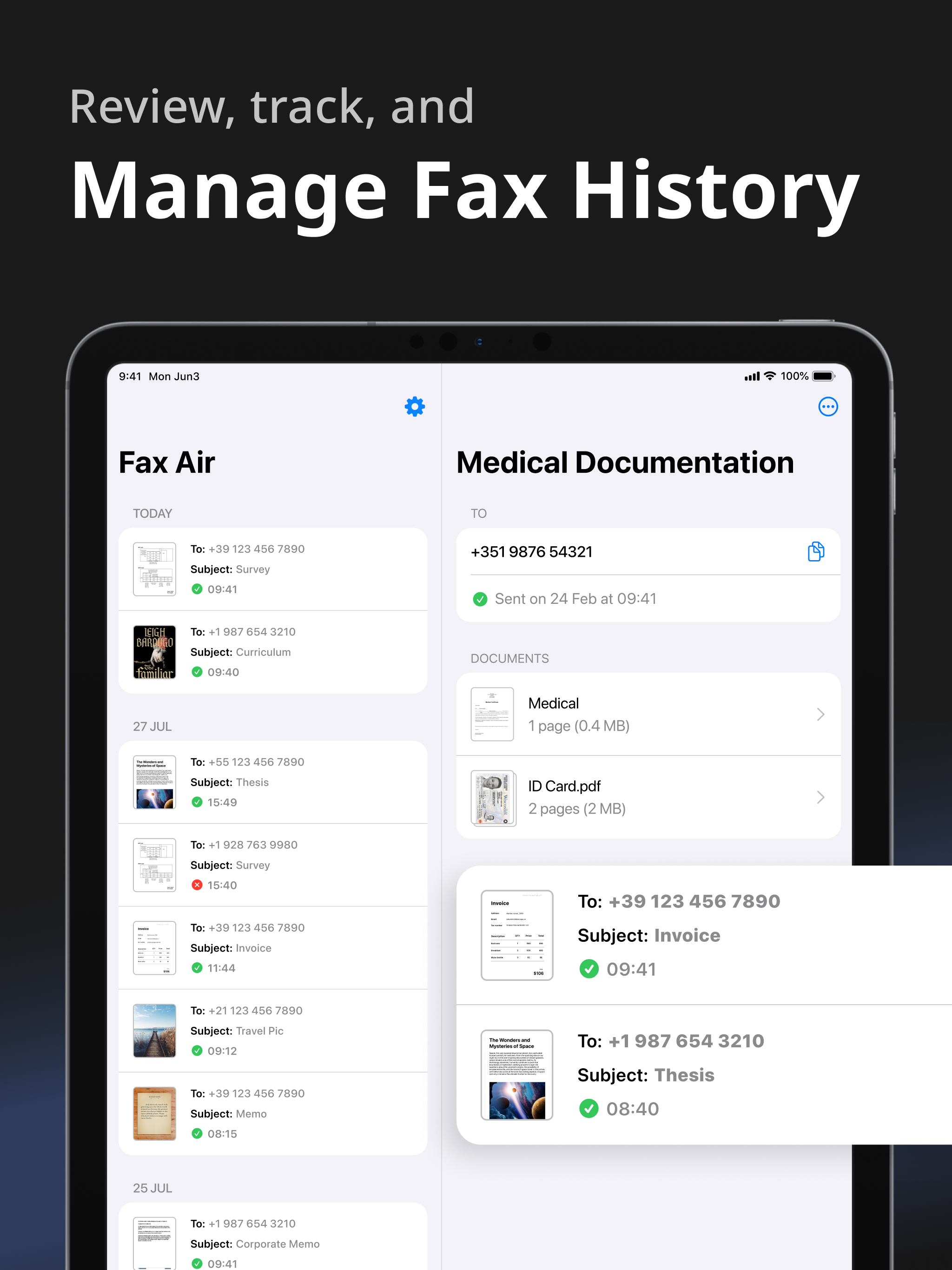 Fax Air - Scan & Send Docs