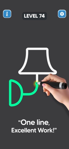 Line Drawing: No Lift Puzzle screenshot