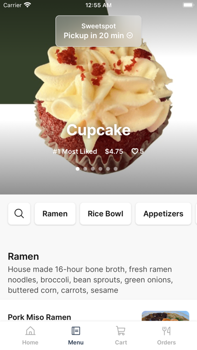 Sweetspot To Go iPhone screenshot 2 - Food & Drink app