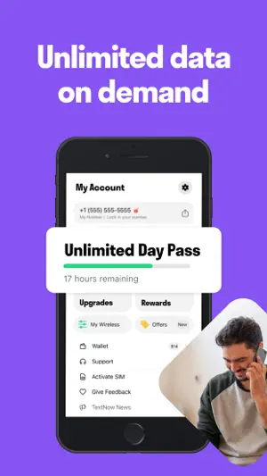 TextNow: Call + Text Unlimited screenshot 5