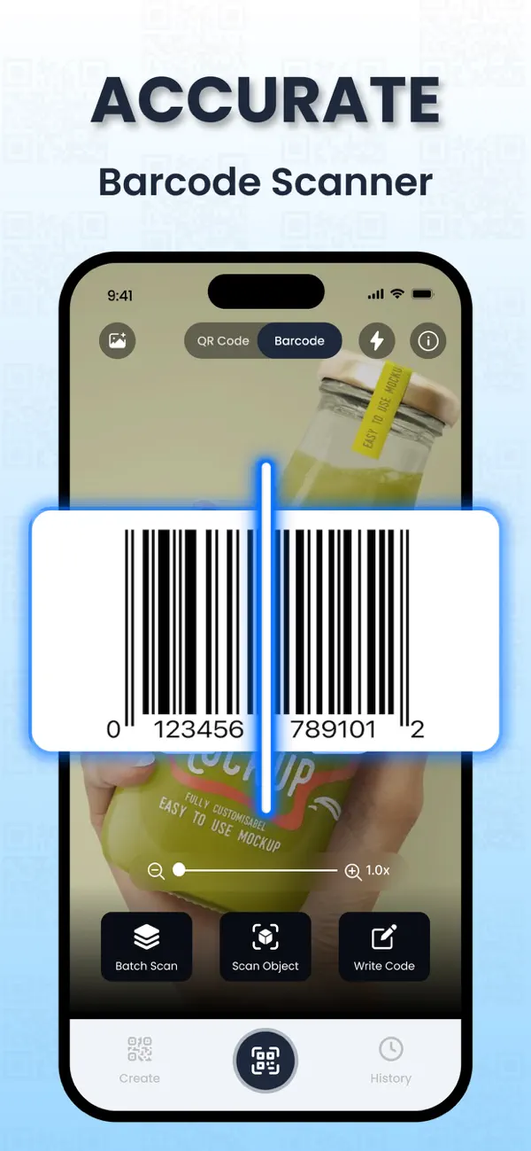 #2. QR Code Reader—Barcode Scanner (iOS) Ved: My Thu Nguyen Thi