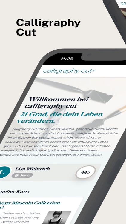 Applause - Calligraphy Cut