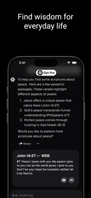 Chat Jesus | AI for Christians screenshot 2