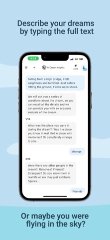 AI Dream Insights & Meaning iPhone screenshot
