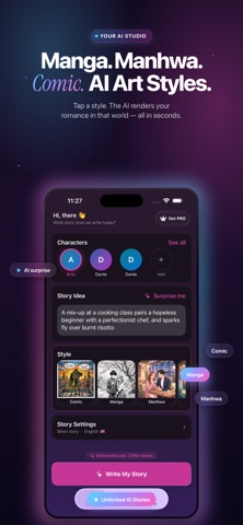 Novela: Romance Stories iPhone screenshot