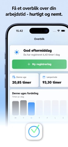 Mine Timer - Nem arbejdstid screenshot