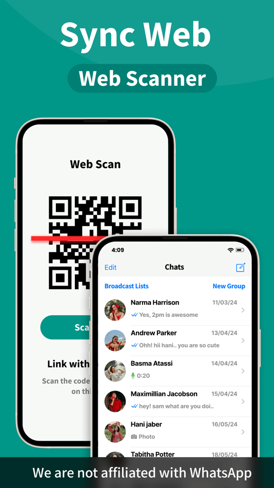 #4. Wa Web - Multiple Accounts (iOS) Por: Vijay Bhaliya