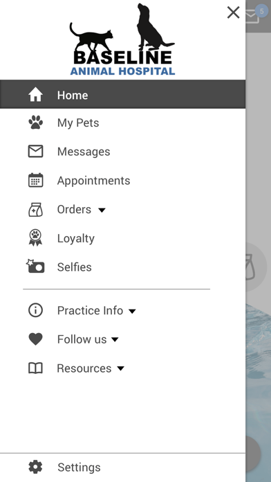 Baseline Animal Hospital Screenshot