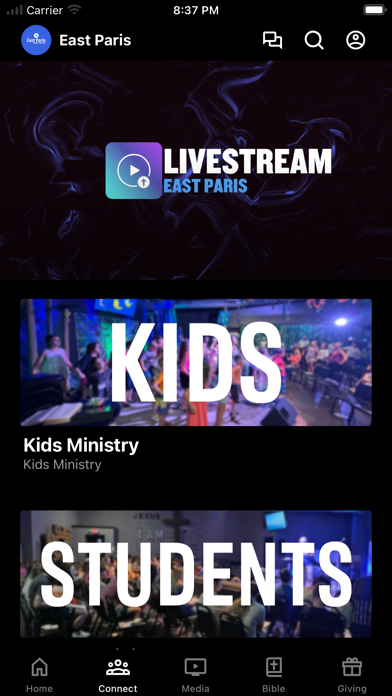 Screenshot 2 of East Paris Baptist Church App