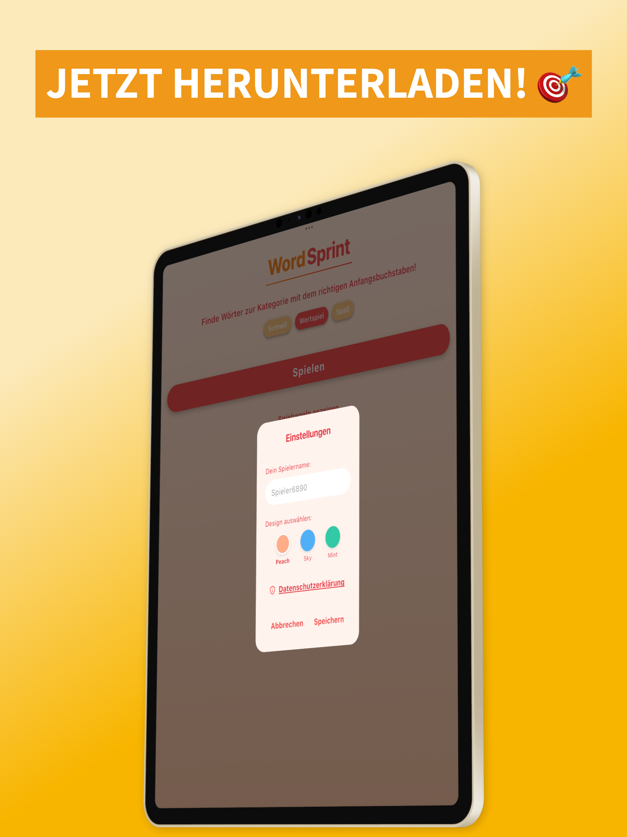 WordSprint: Wortspiel & Quiz