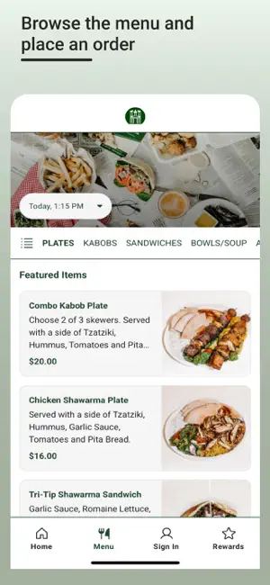 Petra Mediterranean Grill screenshot 2