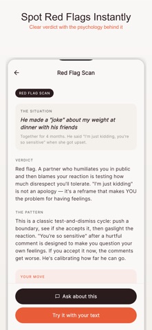 Overthink: AI Texting Coach Screenshot 3 of 5