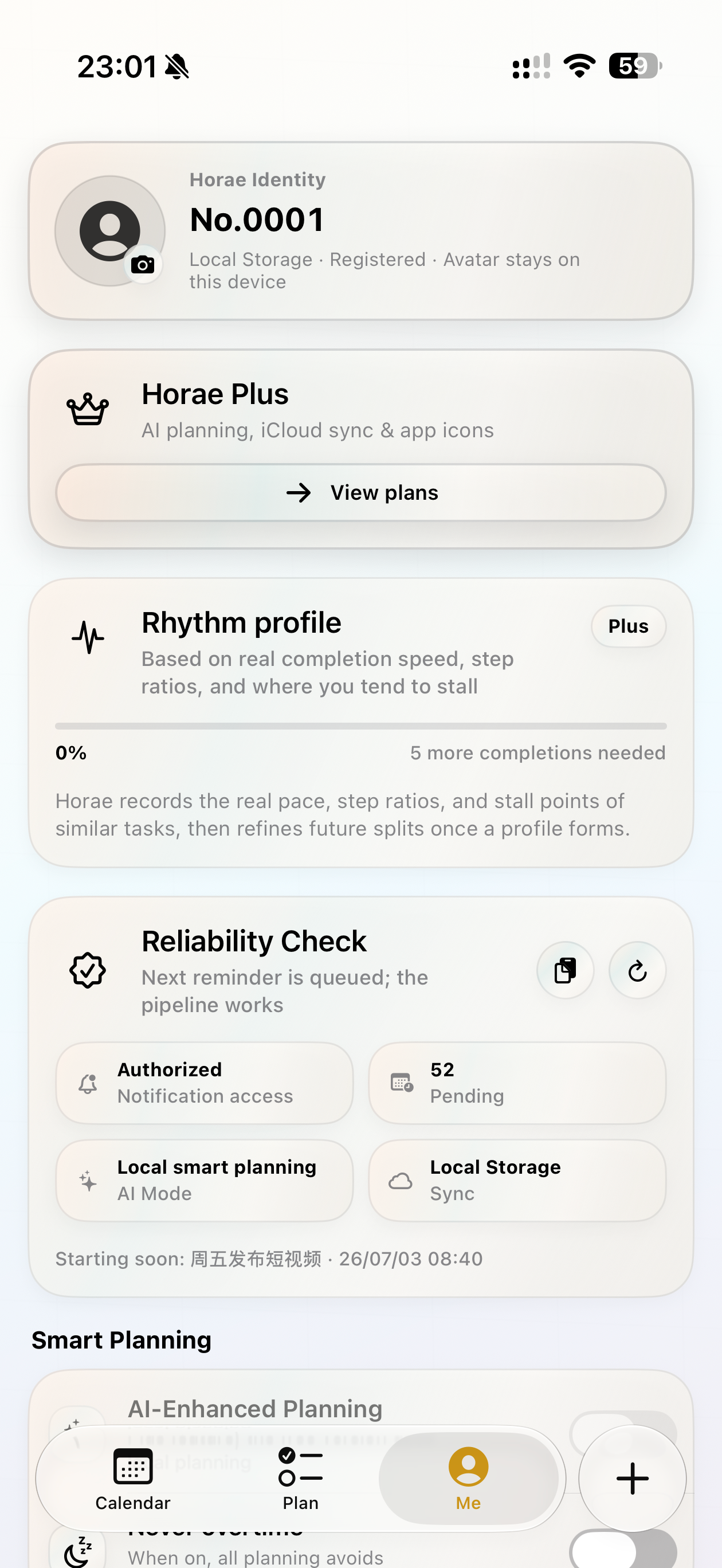 Horae: AI Planner screenshot 10