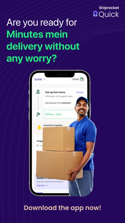 Shiprocket Quick Delivery App screenshot-5