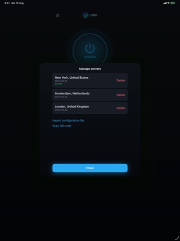 nuVPN — Private & Secure iPad screenshot 3
