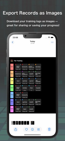 Tier Training - Smart Workouts Screenshot 10 of 10