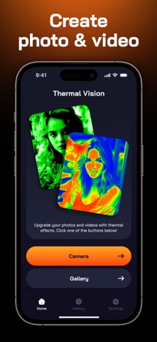 Thermal Vision: Heat Nightcap iPhone screenshot