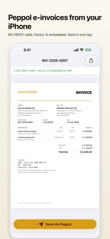 Pay Day: E-Invoice & Peppol Screenshot 1 of 5