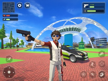 Gangland: Polygon City iPad screenshot