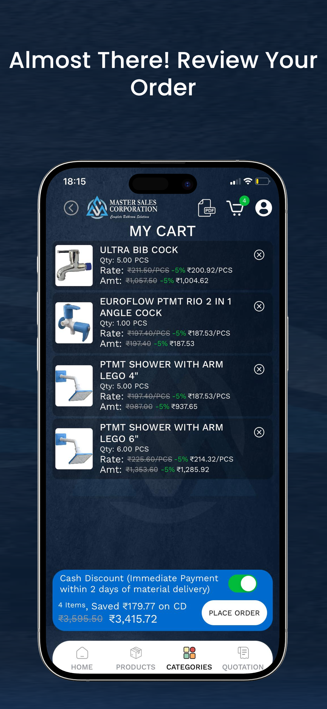 Master Sales Corporation screenshot 5
