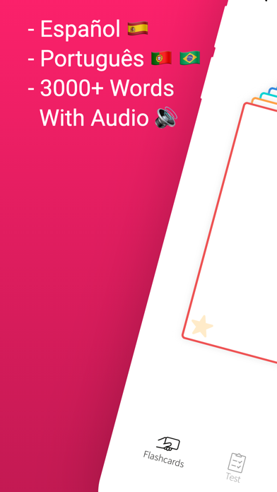 Learn Portuguese & Spanish Screenshot