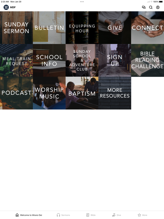 Screenshot #4 pour Missio Dei Fellowship