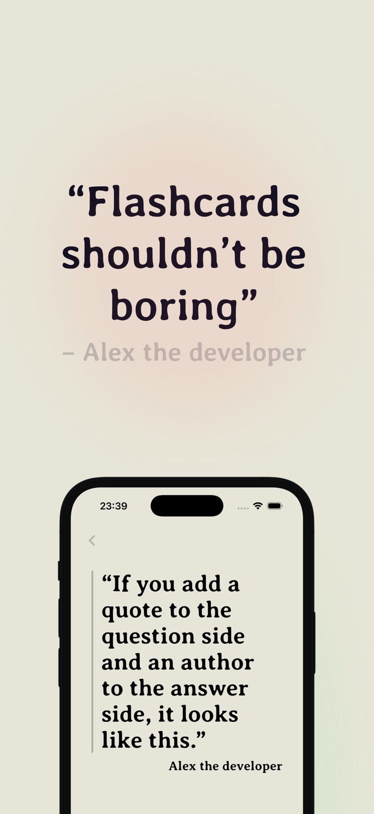 Cardcore Flashcards iphone screenshot 1