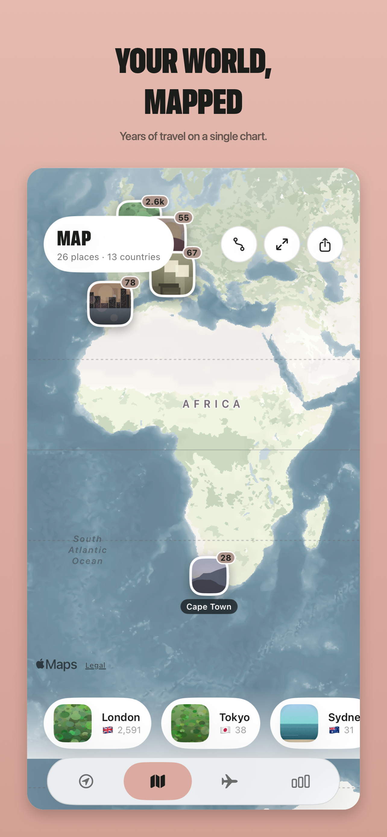 Atlas: Travel Map screenshot 7
