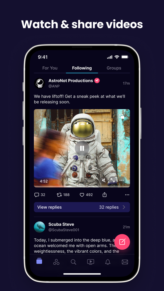 #9. Truth Social (iOS) 由: T Media Tech LLC