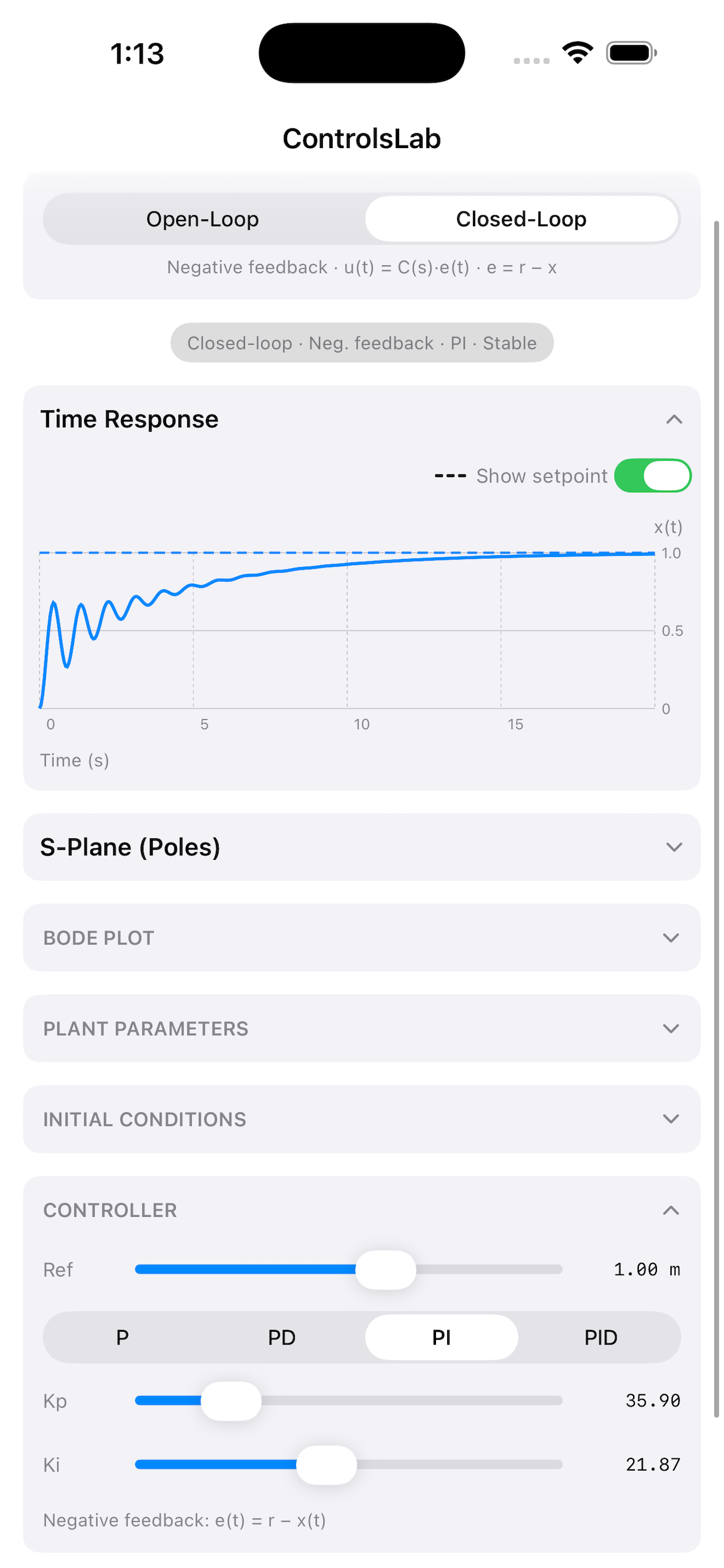ControlsLab screenshot 3