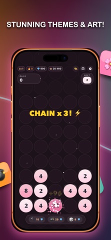 Drop Chain: Number Game screenshot 4