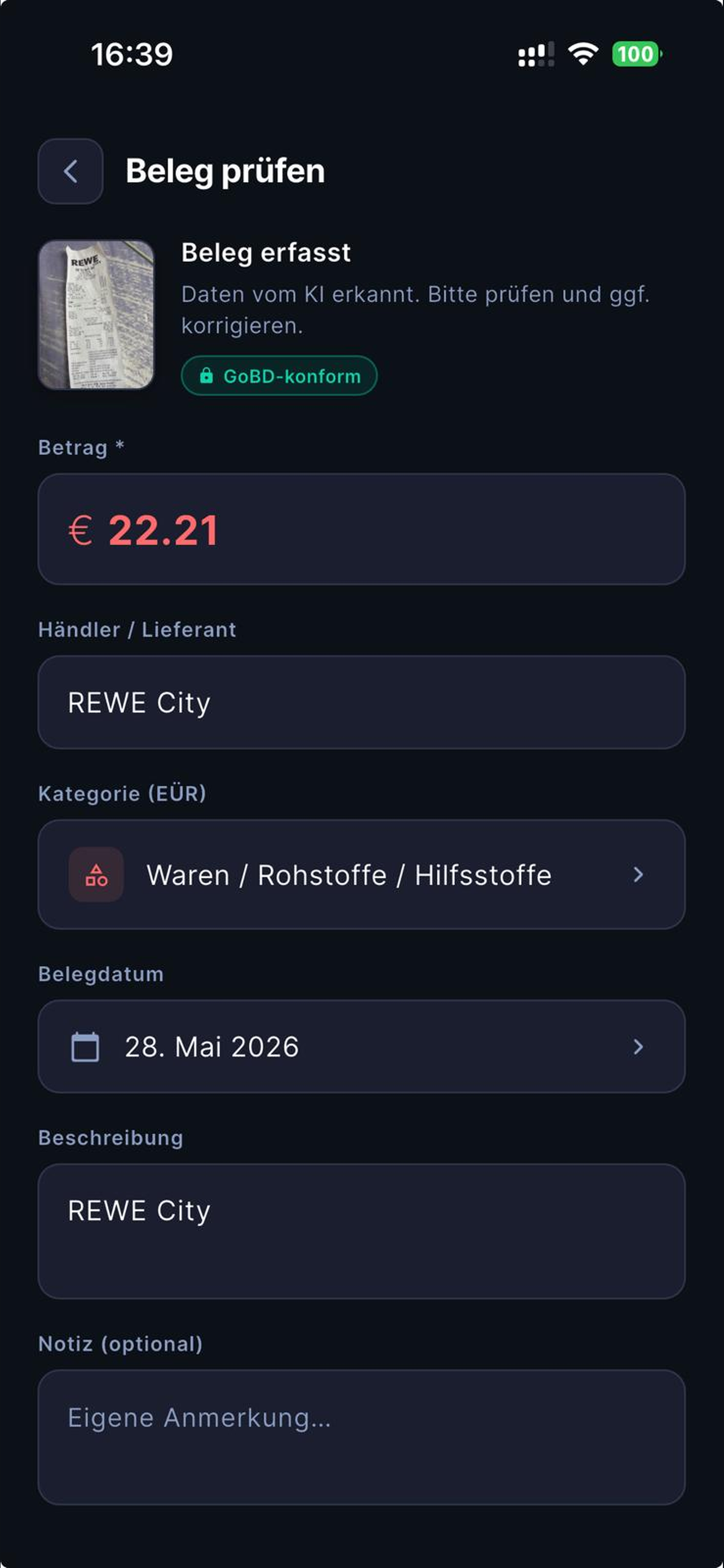 Klarer Gewinn screenshot 2