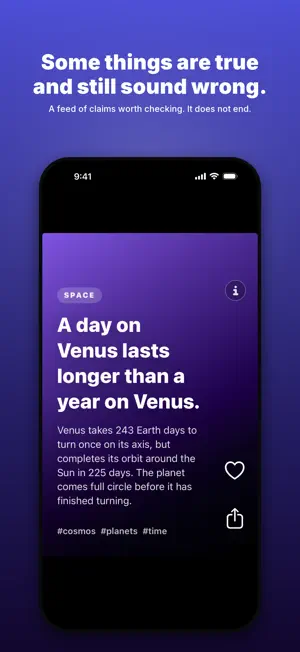 Quote Feed: Facts & Trivia screenshot 1