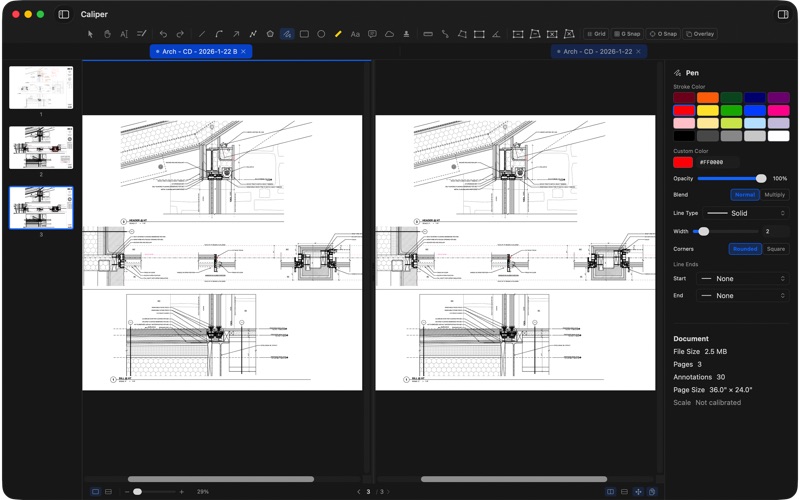 Caliper - PDF Markup screenshot