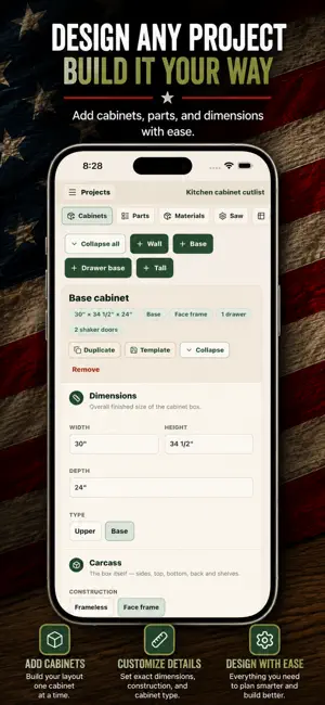 Cutlist: Cabinet Planner screenshot 3