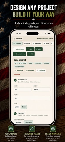 Cutlist: Cabinet Planner screenshot