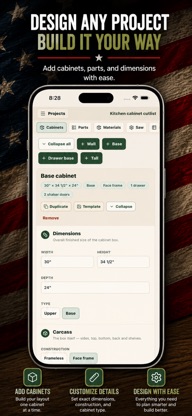 Cutlist: Cabinet Planner screenshot 3