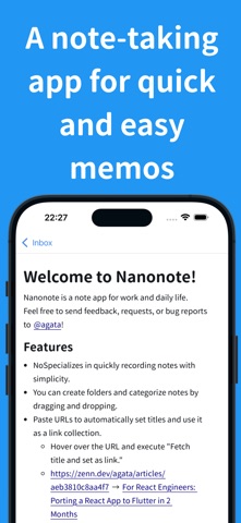 Nanonote Pro screenshot