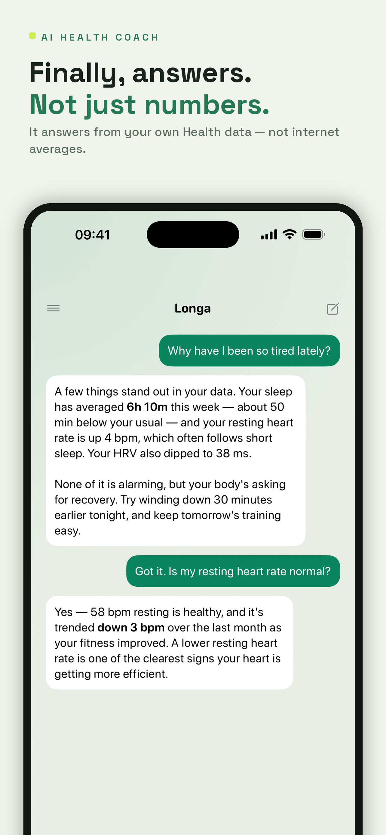 Longa: AI Longevity Coach screenshot 3