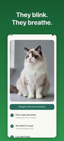 Live Pet AI: Photo to Widget iPhone screenshot