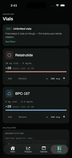 Pinmate: Shot Tracker screenshot 4