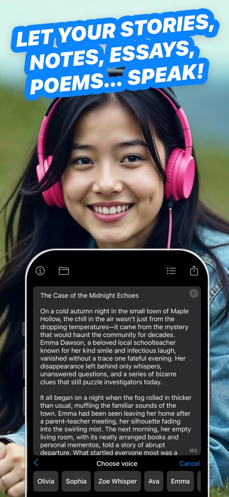 FreeTTS - Text to Speech, AI - Productivity App | MWM