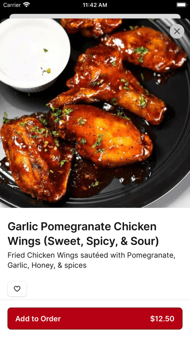 Wael's Mediterranean Cuisine iPhone screenshot 3 - Food & Drink app