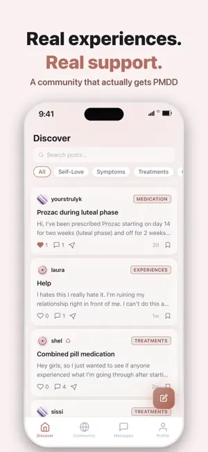 Reni: PMDD Community screenshot 1