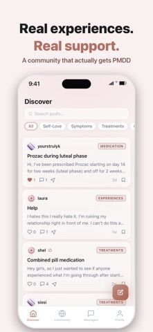 Reni: PMDD Community Screenshot 1 of 5
