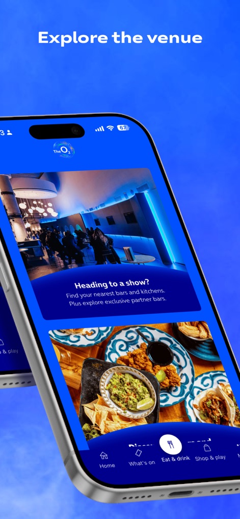The O2 Venue App - Entertainment App | MWM