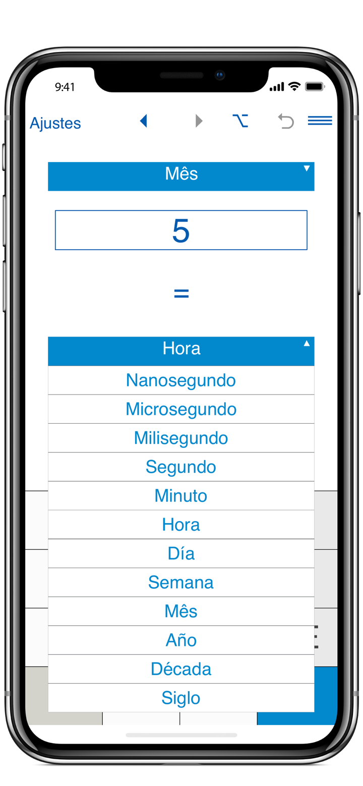 Convertidor unidades de tiempo screenshot 4