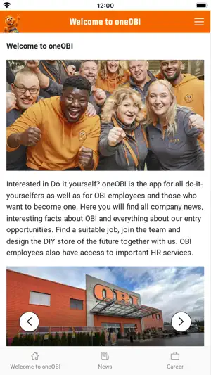 oneOBI screenshot 1