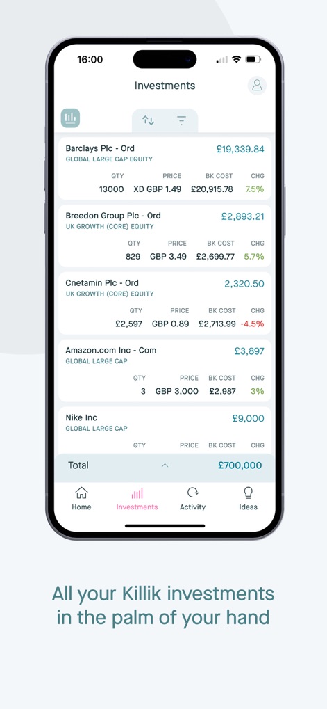 Killik & Co: Save Plan Invest - Finance App | MWM